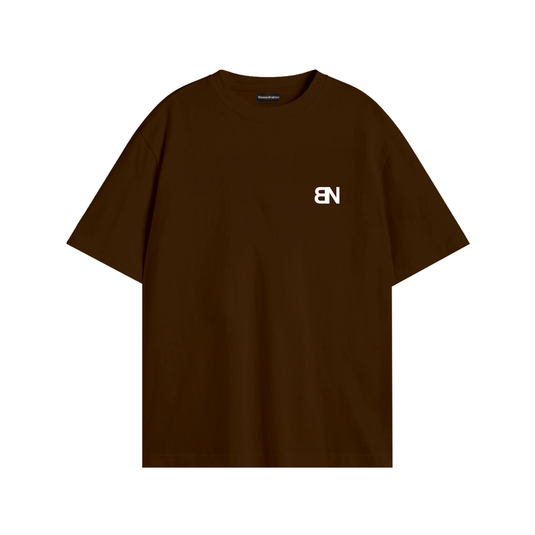 Know Your Culture Oversized T-shirt Brown